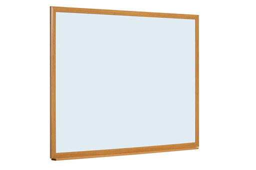 Bi-Office Earth Whiteboard Wall Mounted Non Magnetic Melamine Single 120 (W) x 90 (H) cm