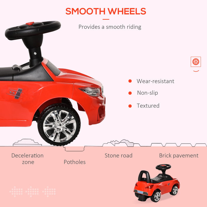 HOMCOM Ride on Car 18-36 months Red 370-201RD