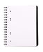 Rhodia Notebook 119237C A5 Ruled Spiral Bound PP (Polypropylene) Soft Cover Black Perforated 180 Pages 90 Sheets