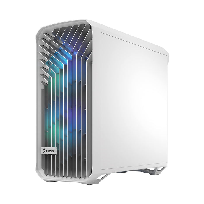 Fractal Design Torrent White TG RGB Clear Tint Mid Tower PC Case