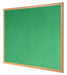 Bi-Office Earth Notice Board Non Magnetic Wall Mounted Felt 180 (W) x 120 (H) cm MDF (Medium-Density Fibreboard) Green