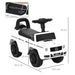 HOMCOM Benz G350 Push Car with Horn White