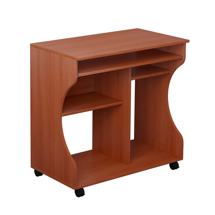 HOMCOM Computer Desk Brown 480 x 760 mm