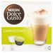 NESCAFÃ‰ Dolce Gusto Caffeinated Ground Coffee Pods Box Cappuccino 6.3 g Pack of 8 x Coffee + 8 x Milk Pods