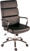 Deco Retro Style Faux Leather Executive Office Chair Black - 1097BLK