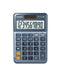 Casio MS-100EM Desktop Calculator 10 Digit LCD Display Blue