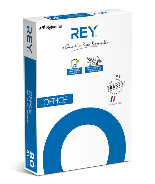 Rey Office A4 Printer Paper White 80 gsm Smooth 500 Sheets