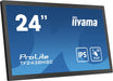 iiyama ProLite TF2438MSC-B1 - LED monitor - 24" (23.8" viewable) - open frame - touchscreen - 1920 x 1080 Full HD (1080p) - IPS - 600 cd/m² - 1000:1 - 5 ms - speakers - black, matte