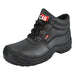 4 D-Ring Chukka Black Safety Boots UK 10 Euro 44 JC-B917