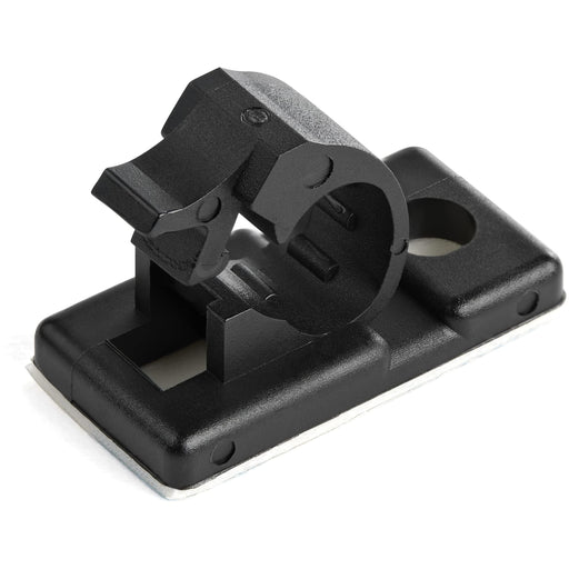 StarTech.com 100 Adhesive Black Cable Management Clips