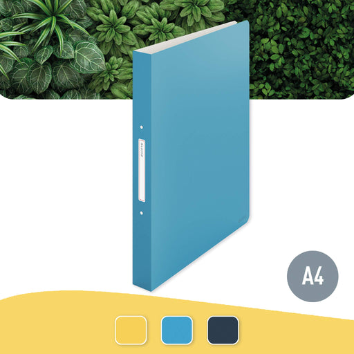 Leitz Ringbinder Cosy A4 PP 2RR 25mm Calm Blue PK10 - 42380061