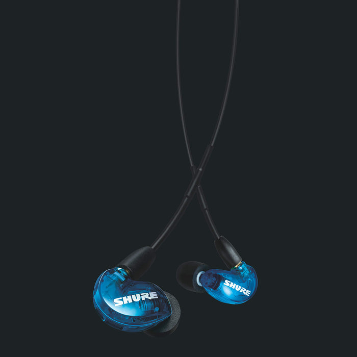 Shure Wired Earphones Blue