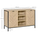 SIDEBOARD STORAGE CABINET OAK