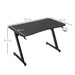 HOMCOM Gaming Desk Black 650 x 745 mm