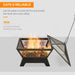 OutSunny Firepit 842-256 Metal