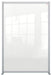 Nobo Freestanding Protective Room Divider Screen Premium Plus 1200 x 1800 x 600mm Aluminium, Plexiglass Acrylic Silver Anodised