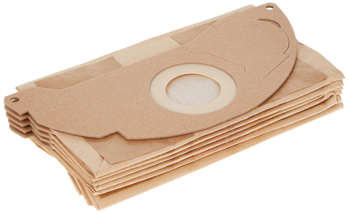 Kärcher Paper Filter Bags Two-Ply 6.904-322.0 Brown Pack of 5