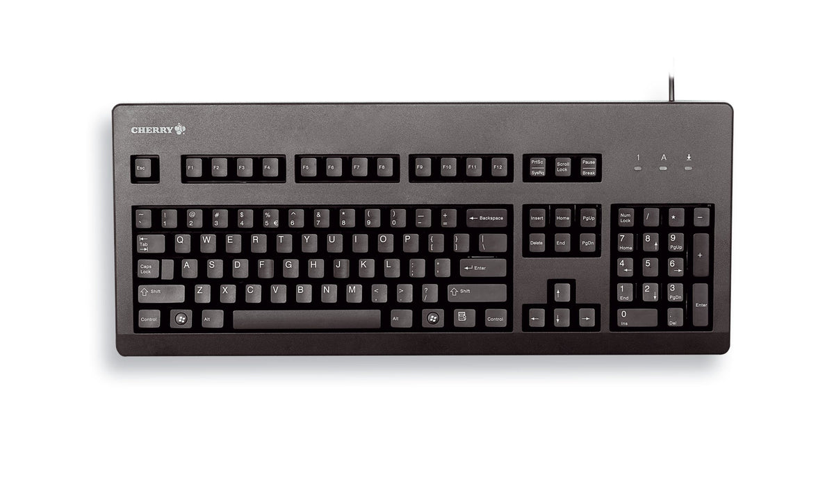 CHERRY Wired Keyboard G80-3000 QWERTY GB Black