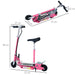 HOMCOM E-Scooter AA1-023PK Pink