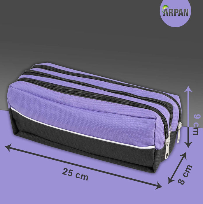 ARPAN Pencil Case CL-TZPE-LB 80 x 250 x 90 mm Purple