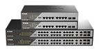 D-Link DSS 200G-28MP - Switch - Managed - 24 x 10/100/1000 (PoE) + 4 x combo 1000Base-T - rack-mountable - PoE (370 W)