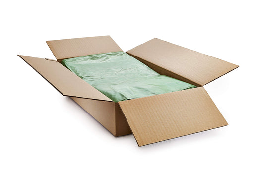 Paclan Medium Duty Bin Bags 100 L Green PE (Polyethylene) Pack of 200