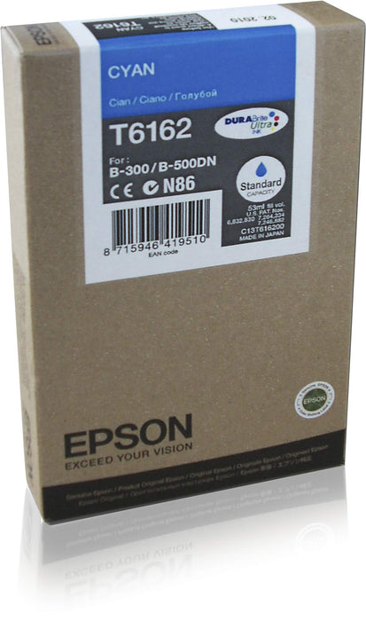 Epson T6162 Original Ink Cartridge C13T616200 Cyan