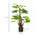 HOMCOM Artificial Plant Green 23 x 23 x 135 mm