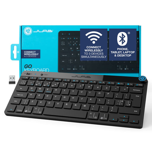 JLab Audio GO Bluetooth QWERTY English UK Keyboard