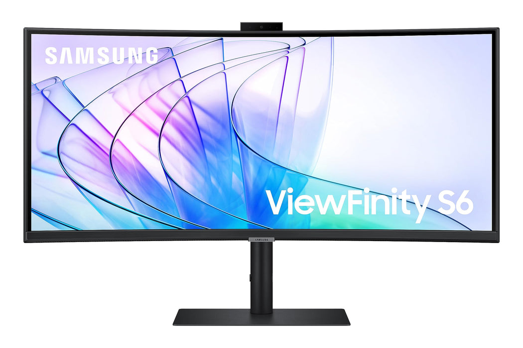 Samsung S65VC ViewFinity 34 Inch 3440 x 1440 Pixels Wide Quad HD VA Panel HDMI DisplayPort USB-C USB Monitor