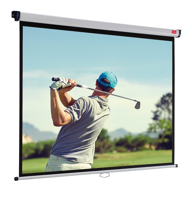 Nobo Electric Wall Mounted Projection Screen 1901970 Format 4:3 144 Ã— 108 cm