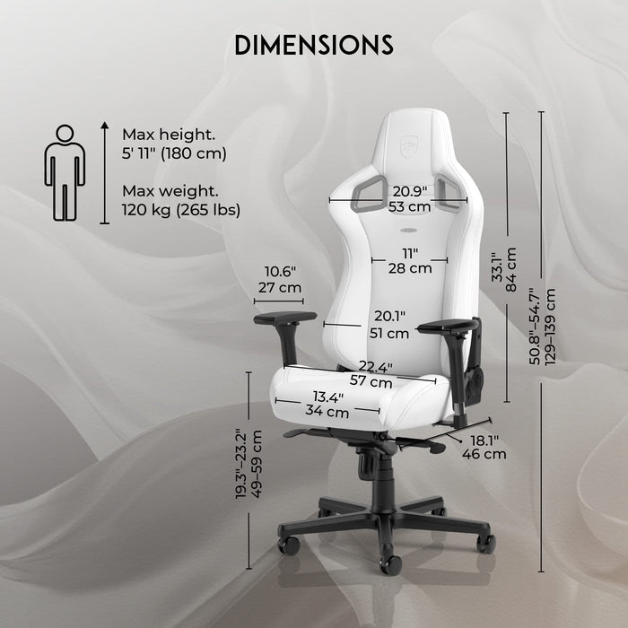 Noblechairs Epic Gaming Chair Wht