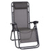 OutSunny Lounge Chair Zero Gravity Grey