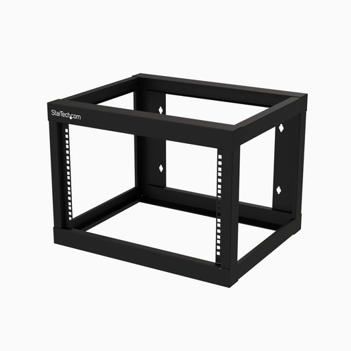 StarTech.com 6U 19 Inch Wall Mount Network Rack 19 Inch Deep 2 Post Open Frame