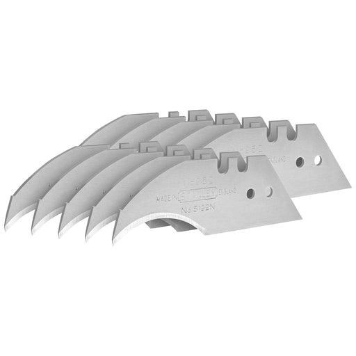 Stanley Concave Replacement Blades 1-11-952 19 mm Grey Pack of 100