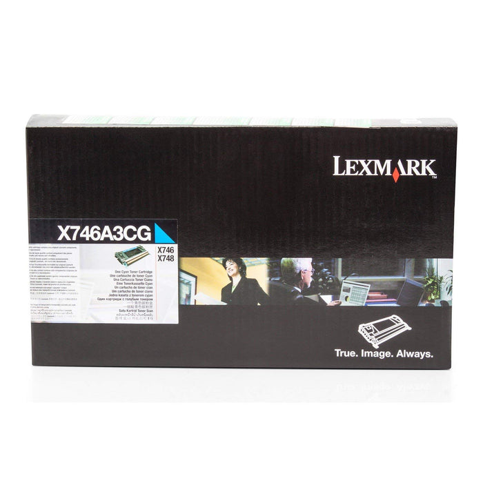 Lexmark X746A3 C Original Cyan