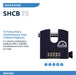 SQUIRE Combination Padlock SHCB75 Hardened Steel