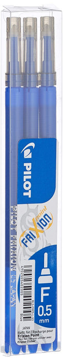 Pilot Frixion Point Refill Blue Pack of 3