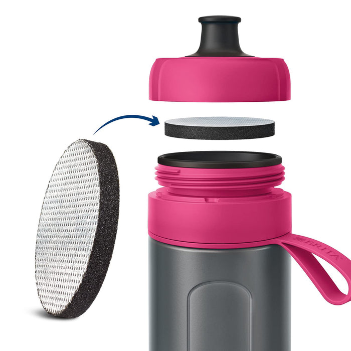 BRITA Filter Water Bottle fill&go Active 600ml Fresh Berry