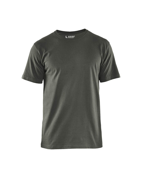 BLÅKLÄDER T-shirt 35251042 Cotton Army Green Size XS