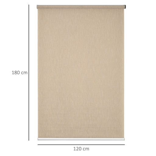 Roller Blind HOMCOM 830-471V05LR Brown