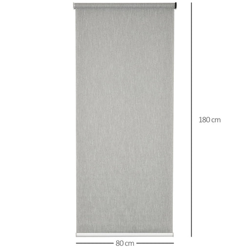 Roller Blind HOMCOM 830-471V03LG Grey