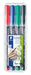 STAEDTLER 317WP4 OHP Marker Medium Round Assorted Pack of 4