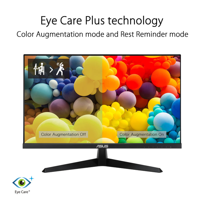 ASUS VY279HGE 27 Inch 1920 x 1080 Pixels Full HD IPS Panel FreeSync Eye Care HDMI Monitor