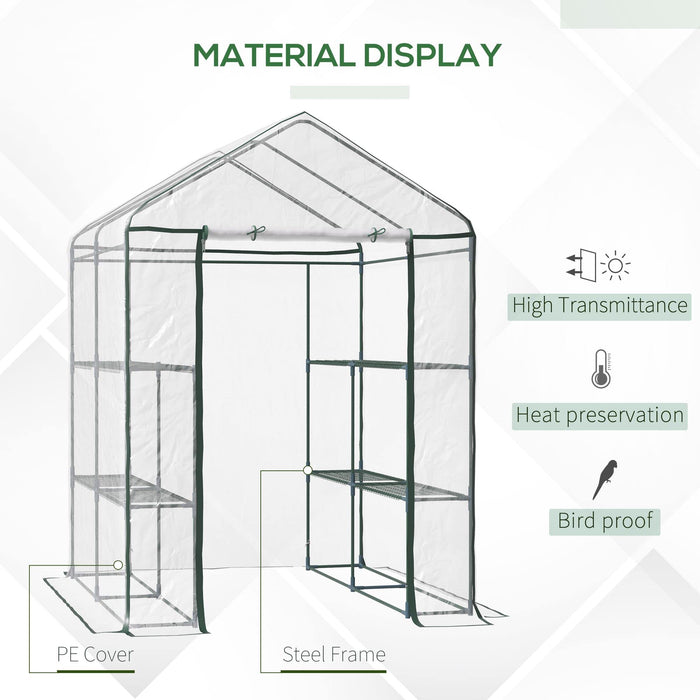 OutSunny Greenhouse 1430 x 1430 x 1950 mm