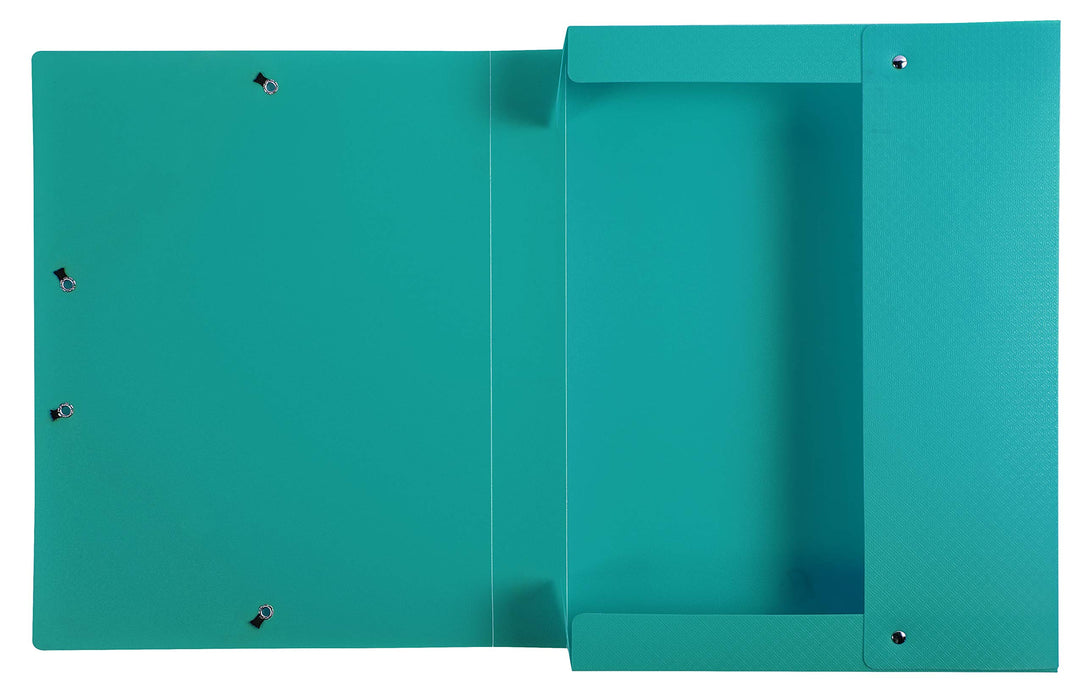 Exacompta Filing Box 59783E A4 Green Polypropylene 25 x 33 cm Pack of 8