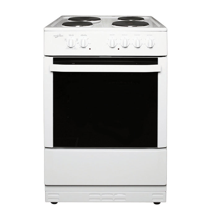 Statesman Electric Cooker Single Cavity NAPIER60EW 2000W 61L White