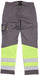 BLÅKLÄDER Trousers 15641811 Cotton, PL (Polyester) Mid Grey, Yellow Size 42R