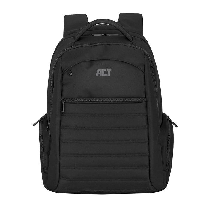 ACT Laptop Bag AC8535 17.3 Inch Polyester Mix 43 (W) X 12 (D) X 52 (H) cm Black