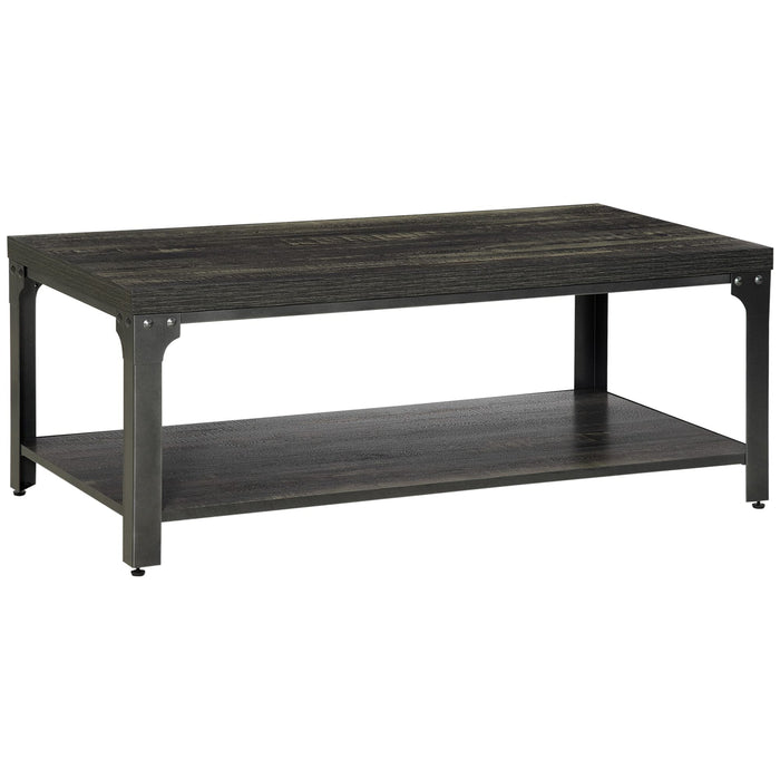 HOMCOM Coffee Table 839-310 610 (W) x 1,200 (D) x 457 (H) mm